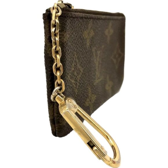 522217AF Louis Vuitton Wallet Coin Case Cles Brown Monogram - Picture 4 of 9